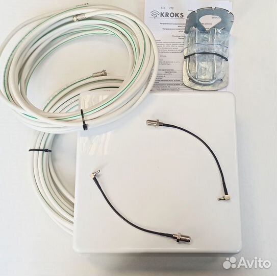 Усилитель 4G mimo Kroks KAA15+кабель 20м+пигтейлы