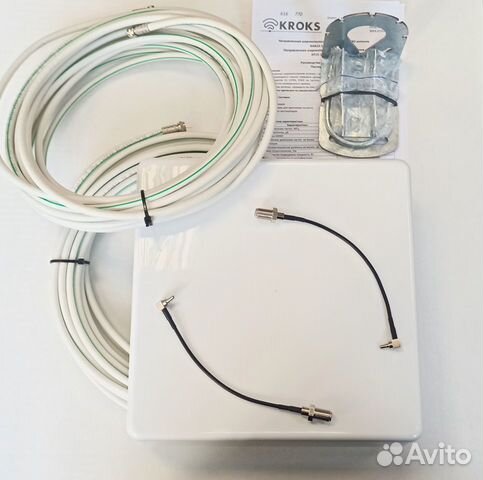 Усилитель 4G mimo Kroks KAA15+кабель 20м+пигтейлы