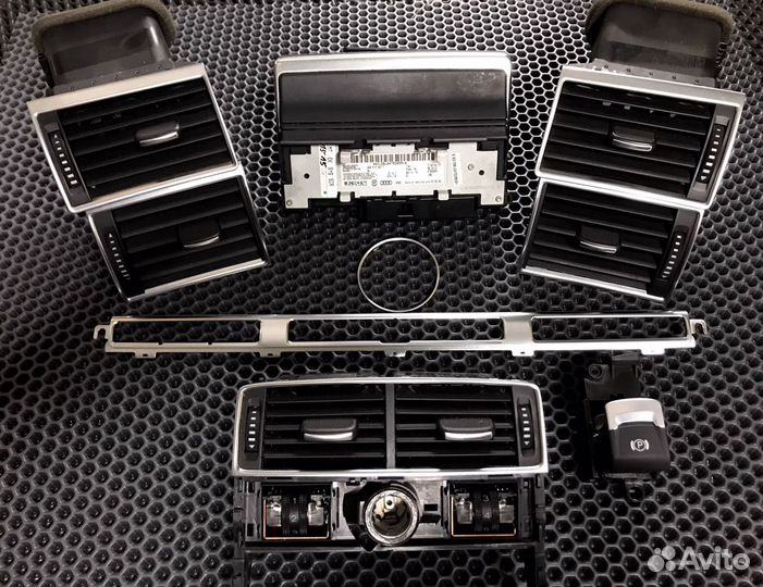 Дефлектора воздуховодов хром пакет Ауди А8 Д3 Audi