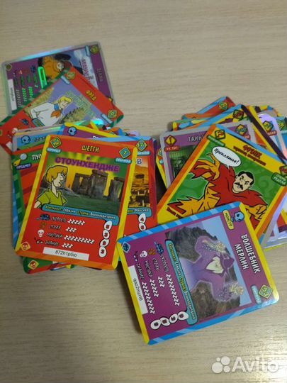 Карточки Скуби-Ду