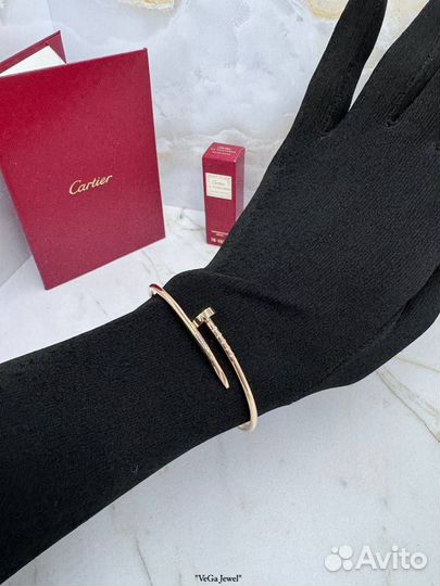 Браслет cartier розовое золото