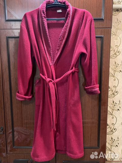 Халат махровый теплый