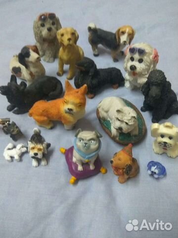 Коллекция,фигурки собачек