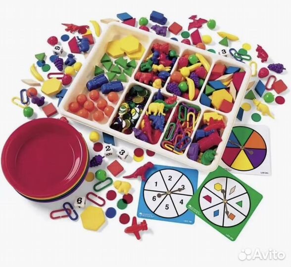 Learning resources сортер super sorting set 600 шт