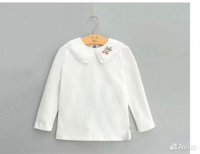 Блузка для девочки школьная