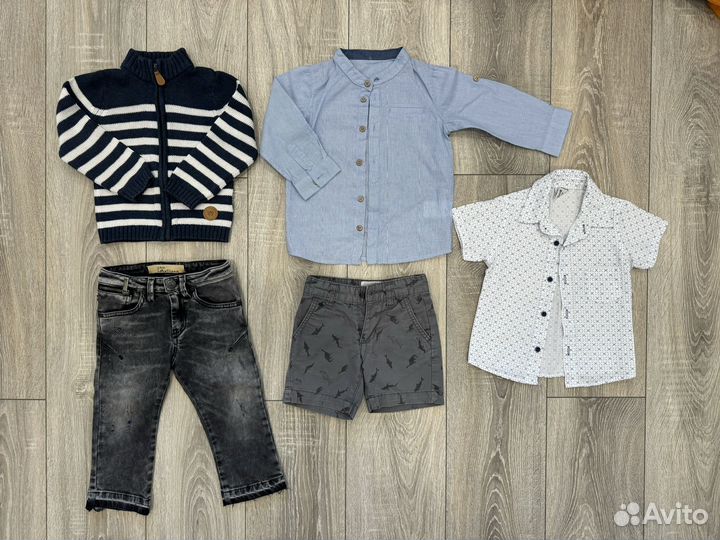 Одежда пакетом на мальчика 86-92 бу