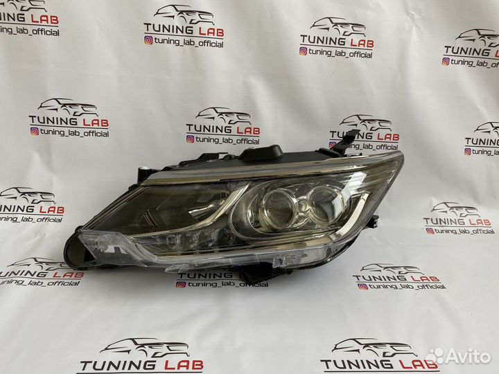 Camry 55 оптика Фары Двухлинзовые Exclusive A3DE2