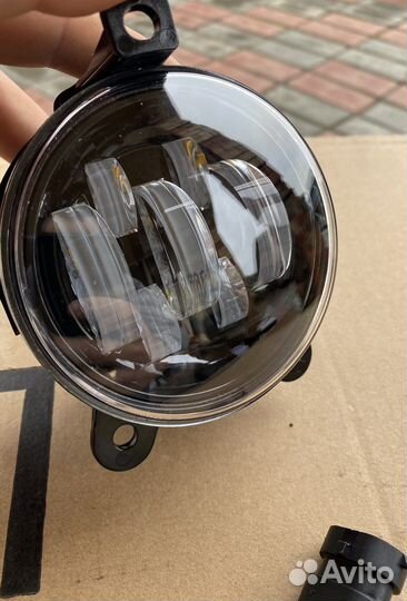 Противотуманные фары Led Приора 70w желто/белые