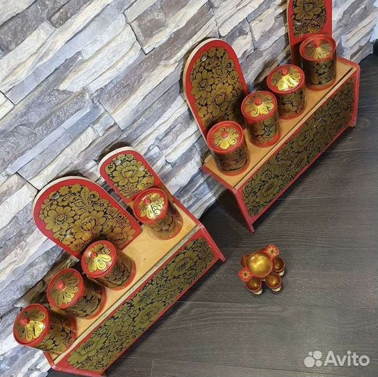 Посуда хохлома Золотая хохлома