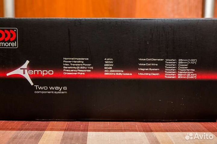 Акустика Morel Tempo 6 новая оригинал