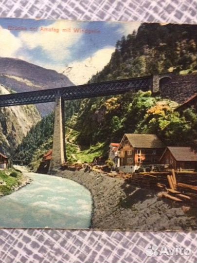 Почтовые карточки старинные европейские, пейзажи