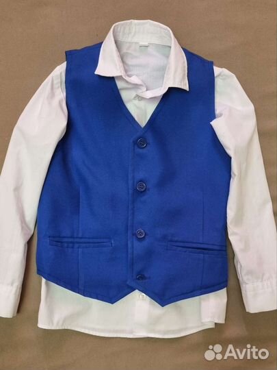 Рубашка с жилеткой