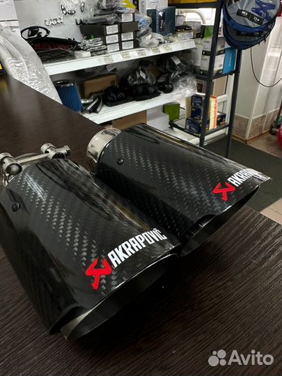 Насадка на глушитель akrapovic