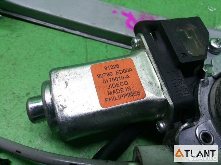 Стеклоподъемник передний правый nissan tiida