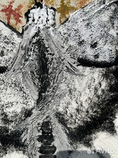 Картина акрилом на холсте