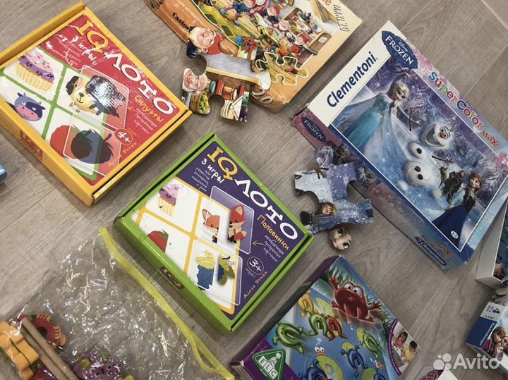 Развивающие игры и пазлы 1+