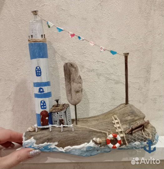 Дрифтвуд. Подарок. Ручная интерьерная работа