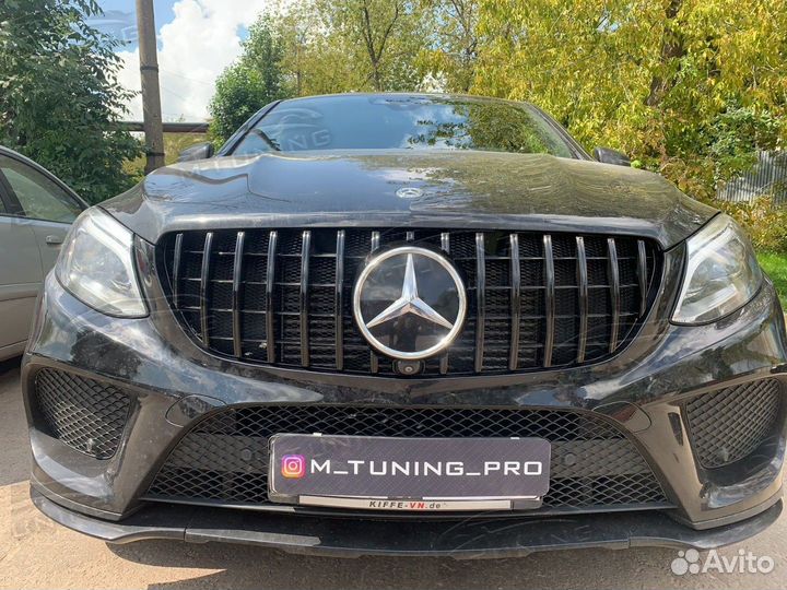 Решетка Mercedes GLE W166
