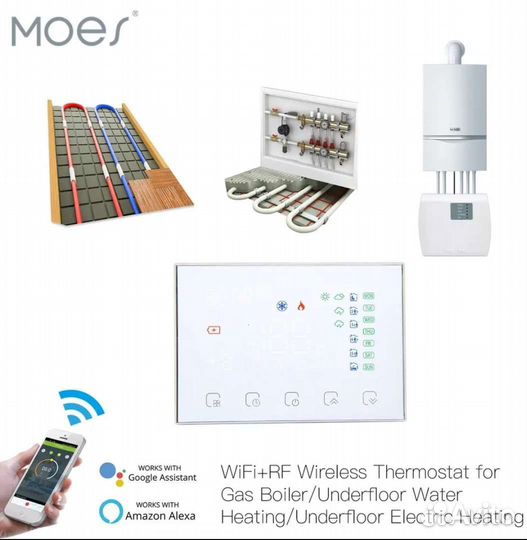 Беспроводной терморегулятор с WiFi