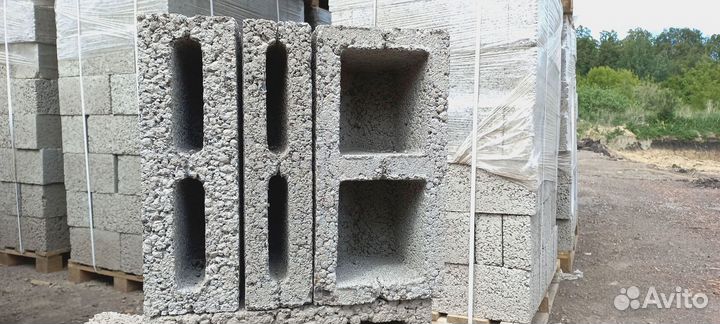 Керамзитобетонный блок DAV#1950