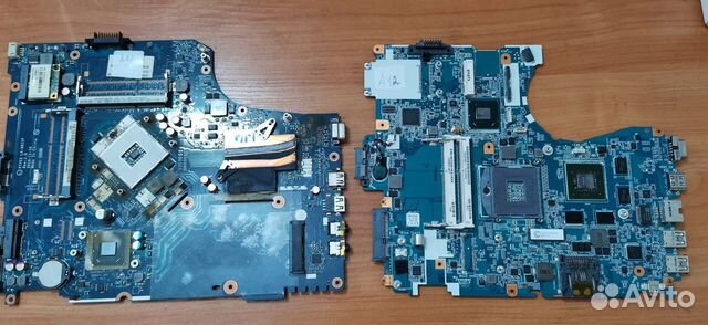 Неисправные материнские платы ноутбуков