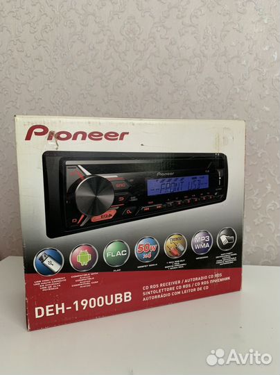 Магнитола Pioneer DEH-1900UBB