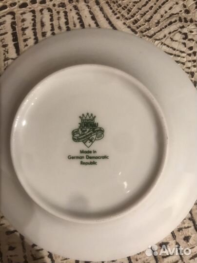 Сервиз кофейный ГДР винтаж 1977 год