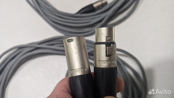 Микрофонный кабель 10 метров tasker C114 / 2*0.25