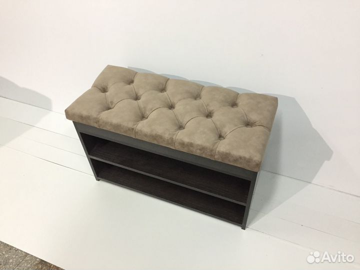 Банкетка пуф обувница