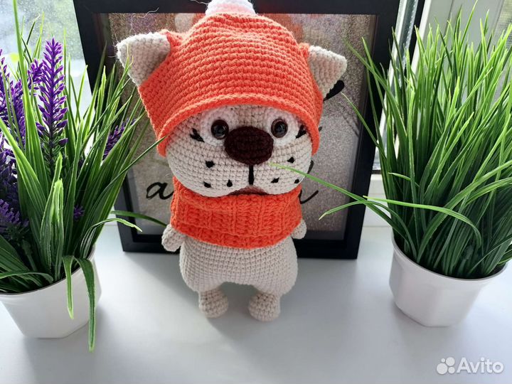 Вязаные игрушки ручной работы