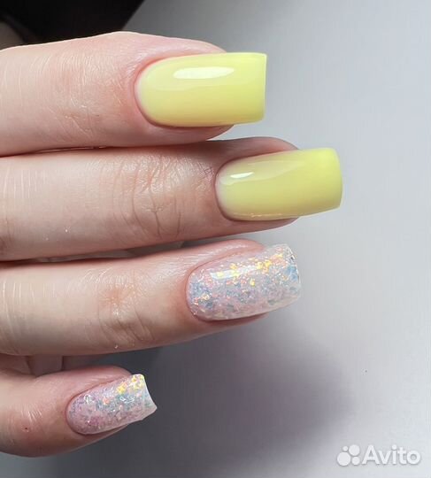 Гель лак. Маникюр.Покрытие гель-лаком.Наращивание