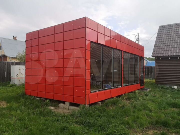 Общепит, торговый павильон 30 м² модульное кафе