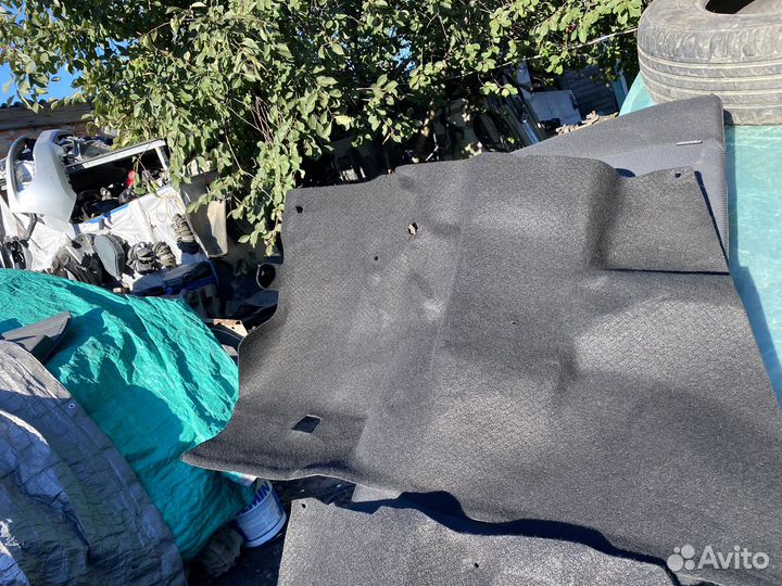 Ковролин багажника renault logan 2