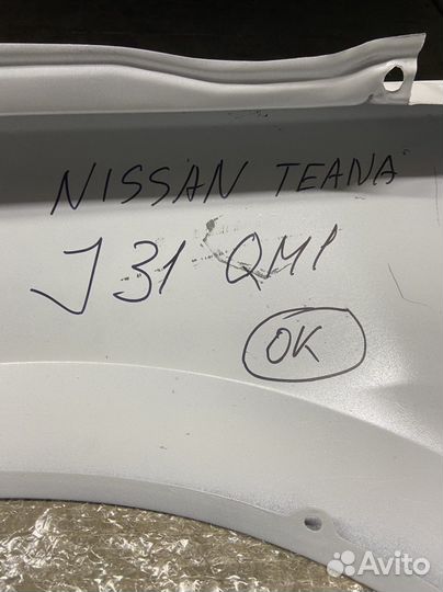 Крыло переднее ниссан теана