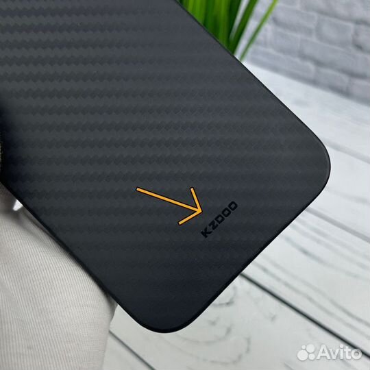 Ультратонкий чехол Kzdoo AirCarbon для iPhone