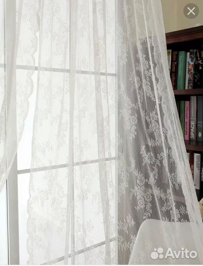 Тюль IKEA alvine spets, Лиллегерд, Хилья