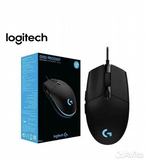 Игровая мышь logitech g102