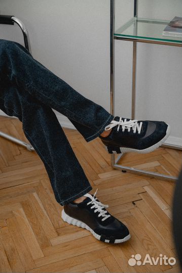 Hermes (Hermes, Кроссовки, Черный, 41)