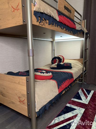 Двухъярусная кровать Cilek, Black Piret