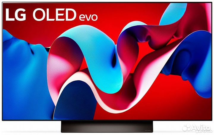 Новый телевизор LG oled48C4RLA.arub (2024), черный