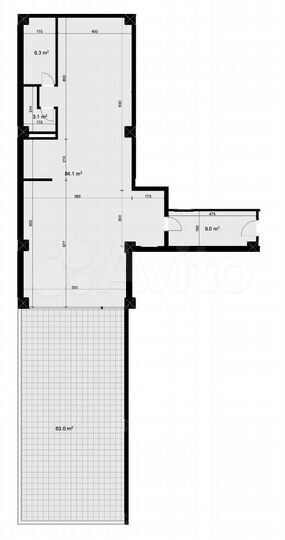 Офис 165,5 м² (Грузия)