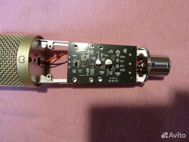 Микрофонный капсюль и плата