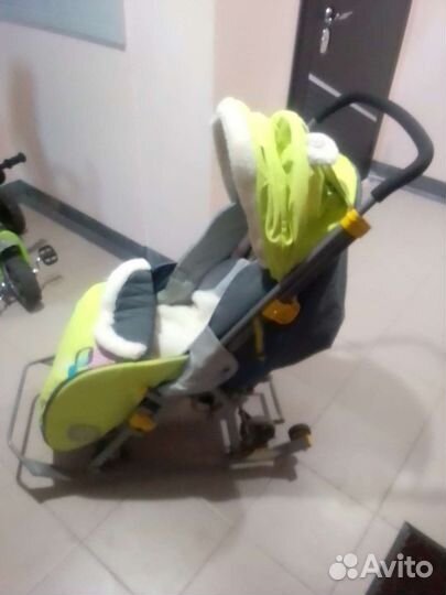 Коляска санки