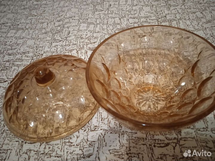 Хрустальная Ваза для фруктов сахара конфет варенья