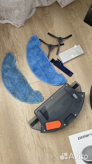 Робот пылесос polaris pvcr 1226 iq, золотой