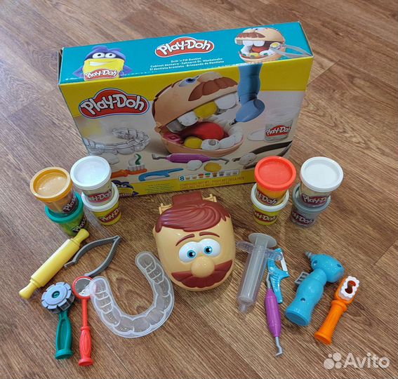 Play doh мистер зубастик