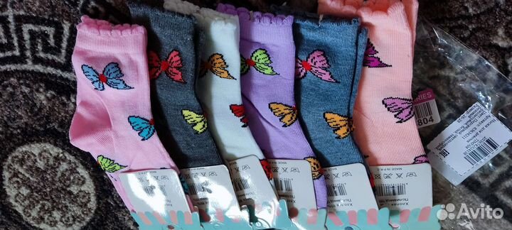 Носки детские новые 12 пар