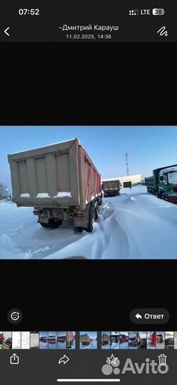 Кузов самосвальный volvo