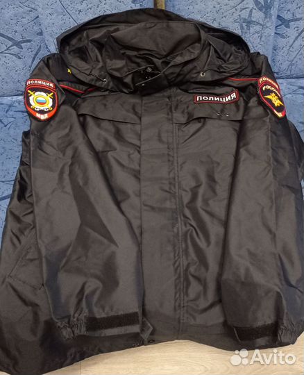 Полицейская форма куртка- дождевик