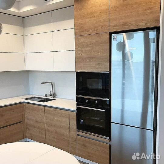 Кухня в потолок